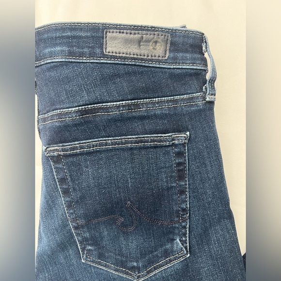AG Adriano Goldschmied The Prima Crop Jeans Women's Size: 26 Blue Mid Rise - Picture 6 of 16